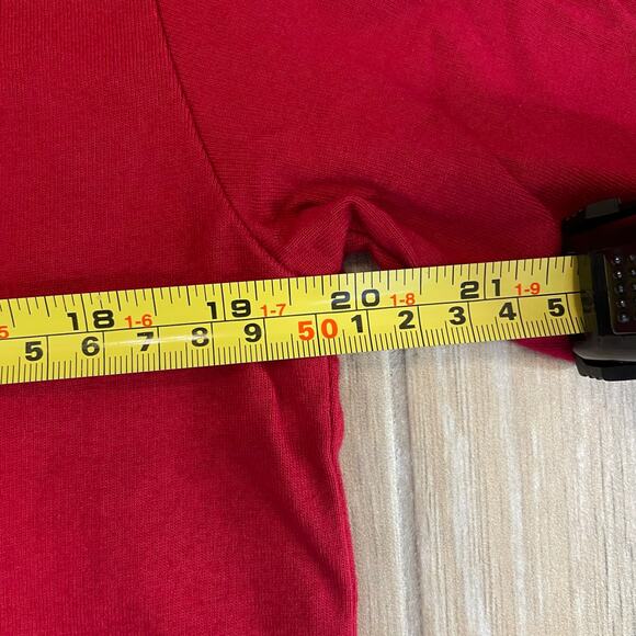 Mitchell & Ness Oklahoma Sooners OU Red Pocket T-Shirt Men Medium? Pit to Pit 20 - Picture 4 of 7